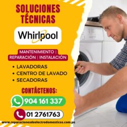 TECNICOS DE SECADORAS WHIRLPOOL